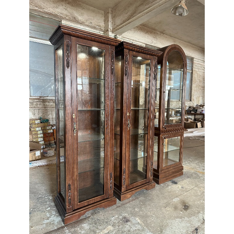 Glass Cabinet Display - Chinese antieke vitrinekast glazen middelste eilandkast