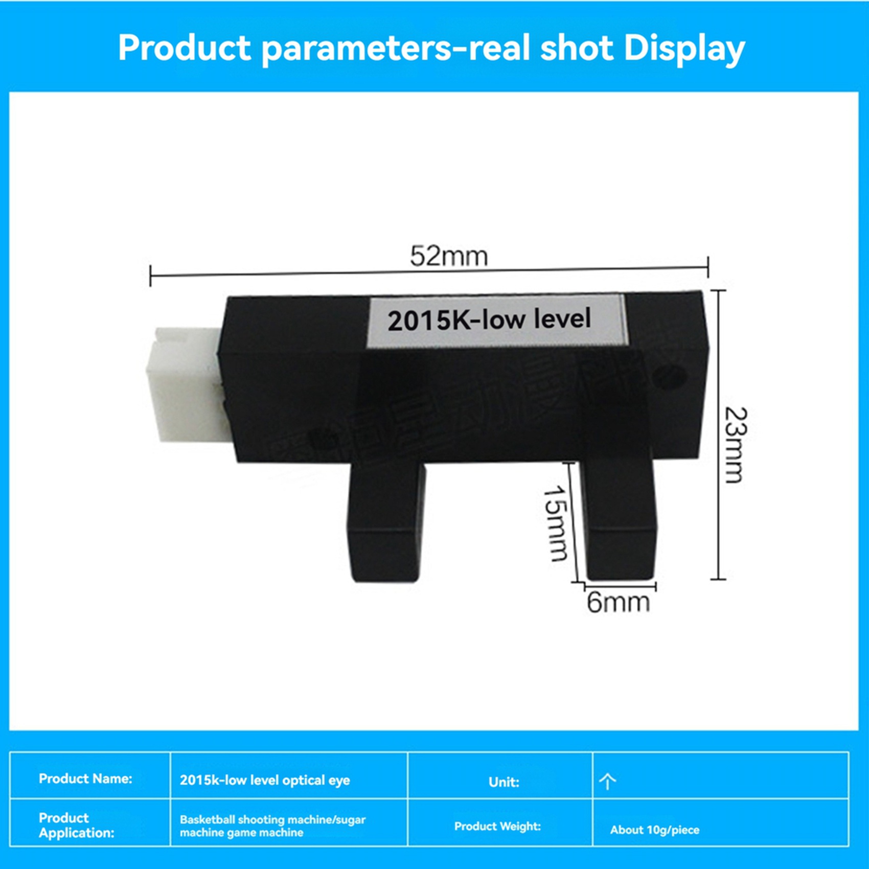 Arcade Vending Machine - Professionele 10X 2015K GEEN positioneringssensor laag