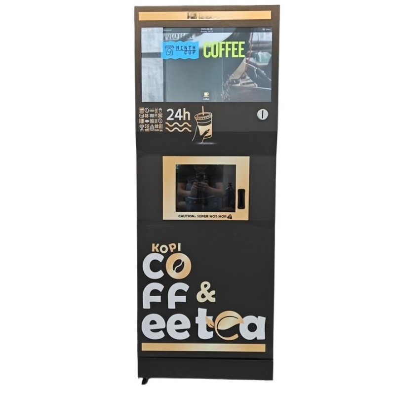 Vending Machine Qr Code - Volledig automatische kleine koffie-automaat voor binnen