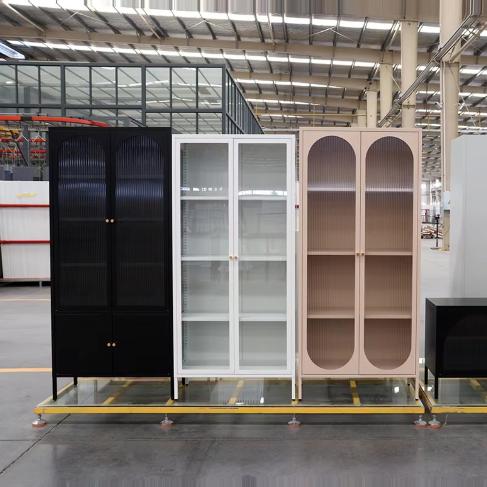 Glass Cabinet Display - Bar, eettafel, hoge buffetkast, China vitrine,