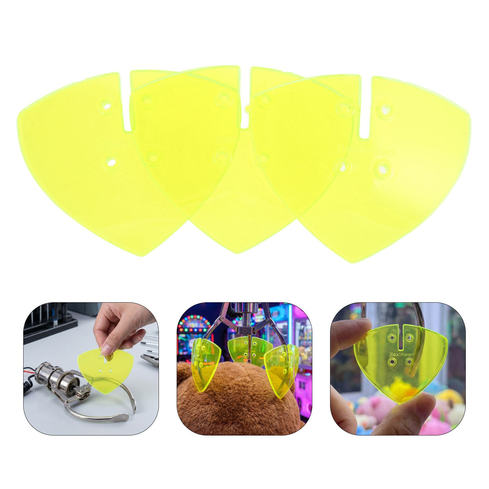 Arcade Vending Machine - 1Set Prize Grabber Claw Extension Plate