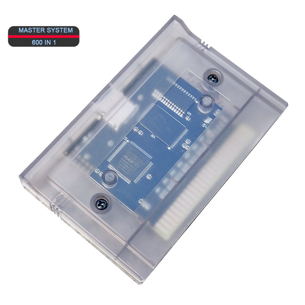 Arcade Quest - Master system game box 600 in