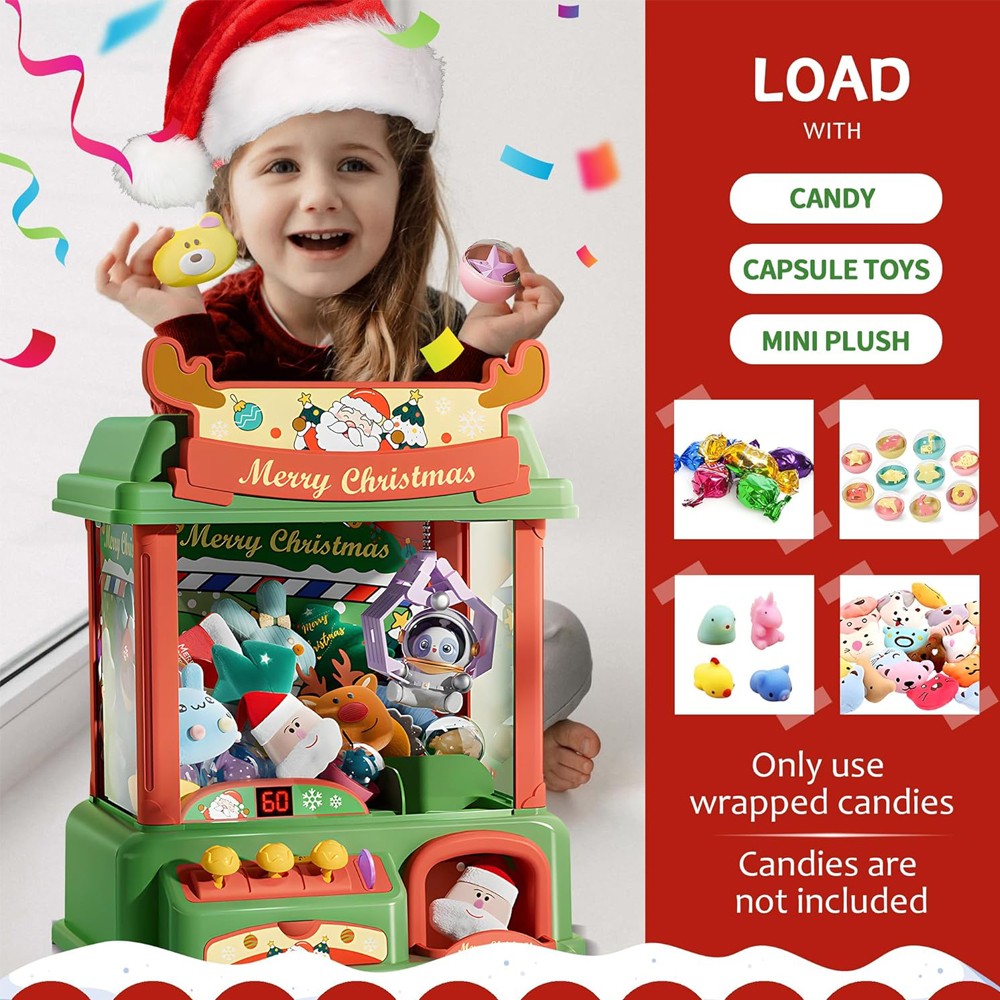 Kerst Klauw Machine Voor Kinde - Arcade Vending Machine recensie en prijs