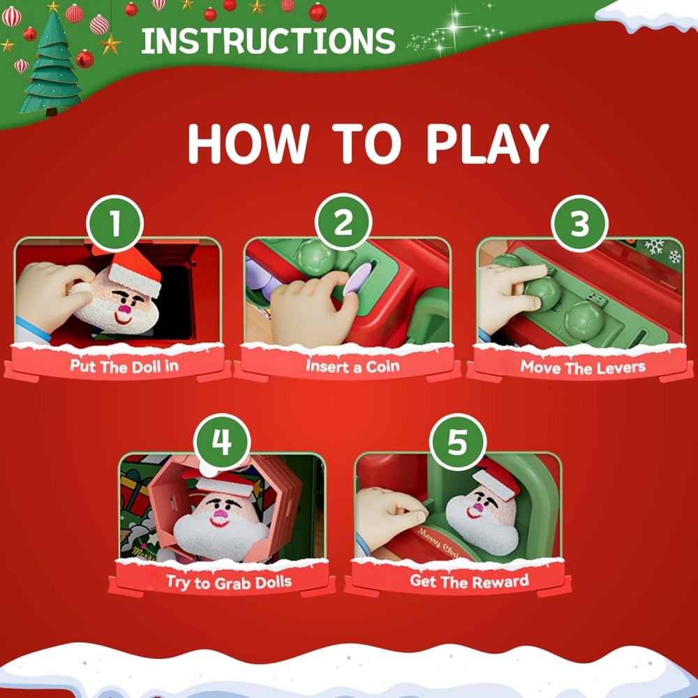 Kerst Klauw Machine Voor Kinde - Arcade Vending Machine recensie en prijs