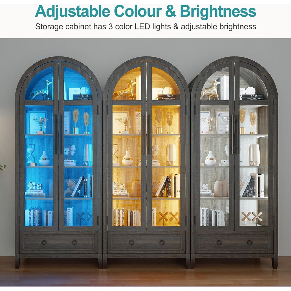 73 glazen vitrinekast met gebo - Glass Cabinet Display recensie en prijs