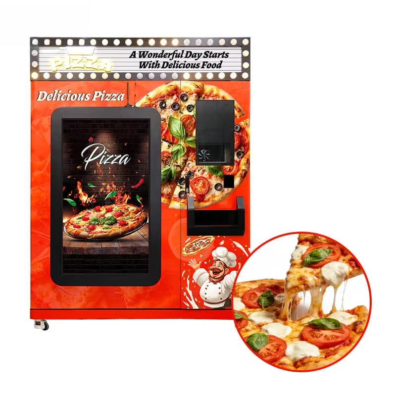 Automatische pizza-automaat me - Vending Machine Qr Code recensie en prijs