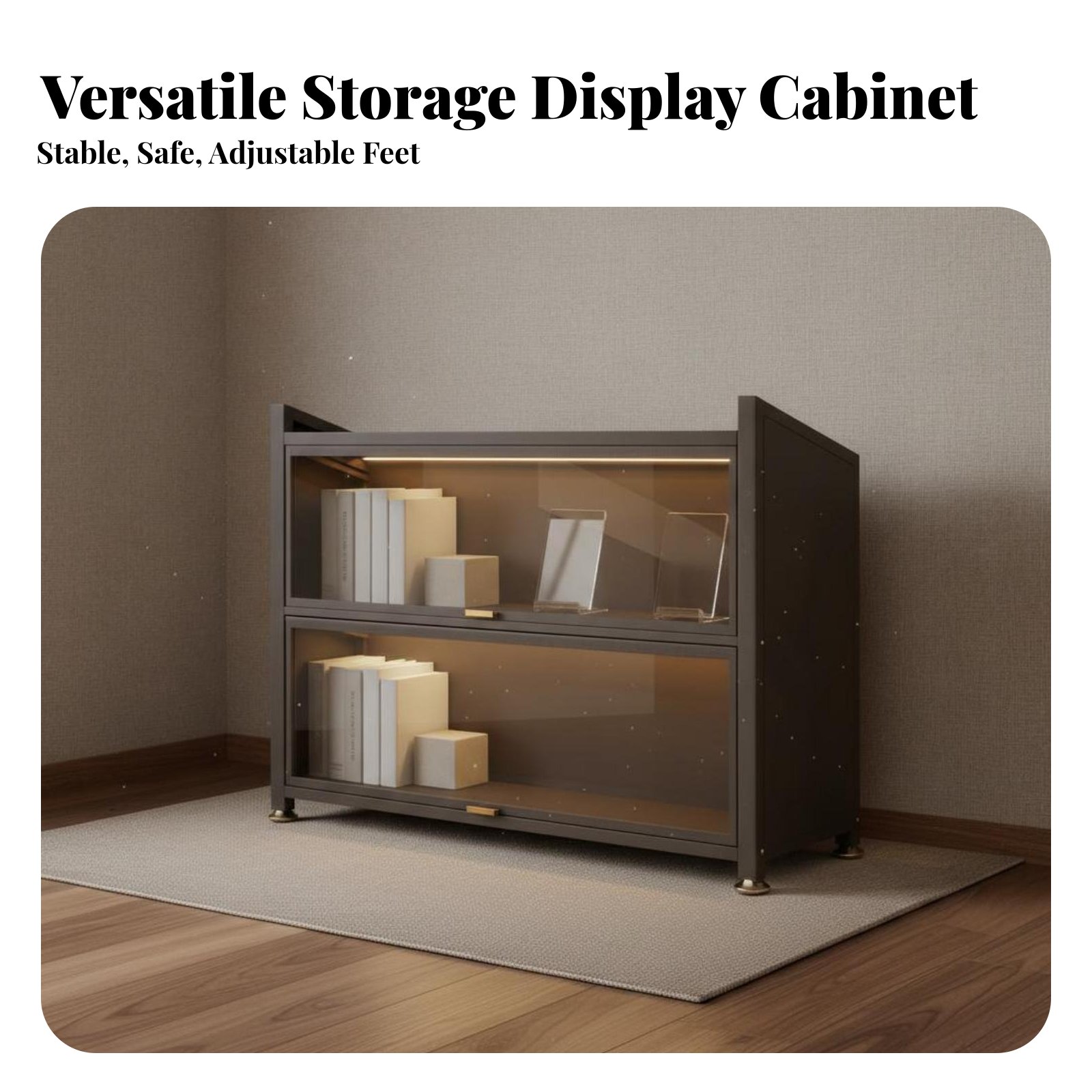 Vitrinekast voor beeldjes, vui - Glass Cabinet Display recensie en prijs