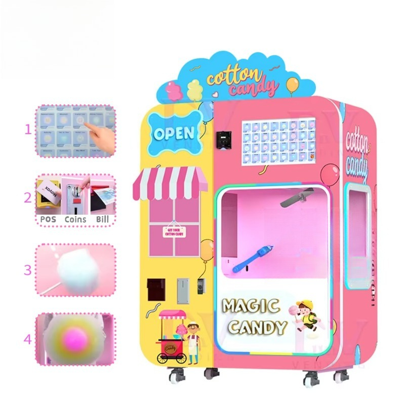 Winkelcentrum Foodcourt Suiker - Candy Vending Machine recensie en prijs
