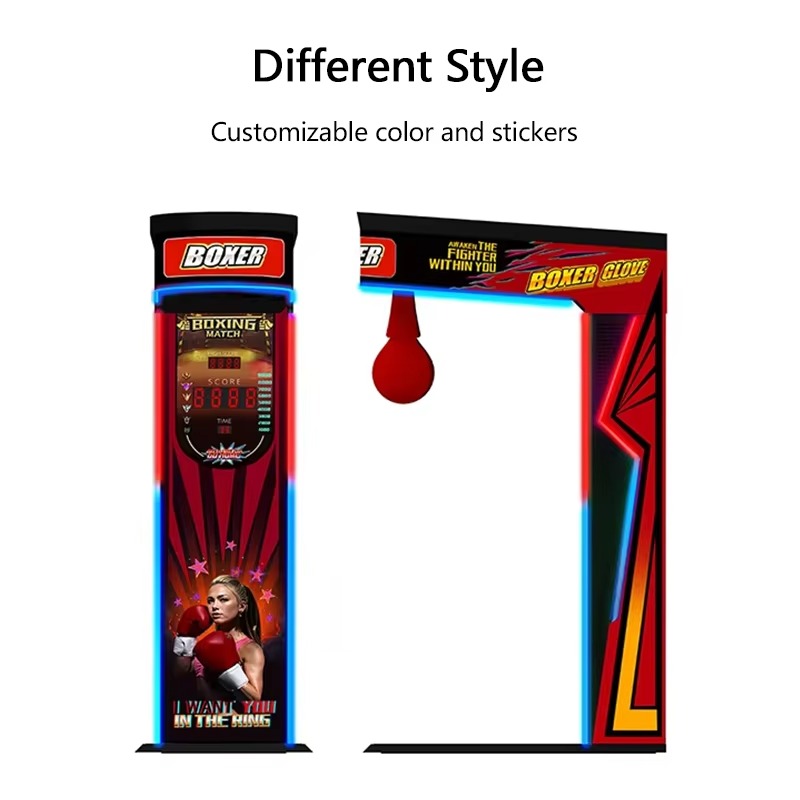Straatvermaak muntautomaat bok - Boxing Machine Arcade recensie en prijs