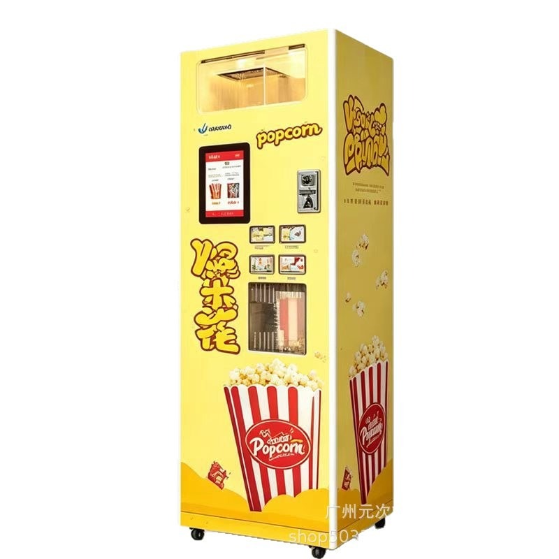 Automatische popcornverkoopaut - Popcorn Vending Machine recensie en prijs