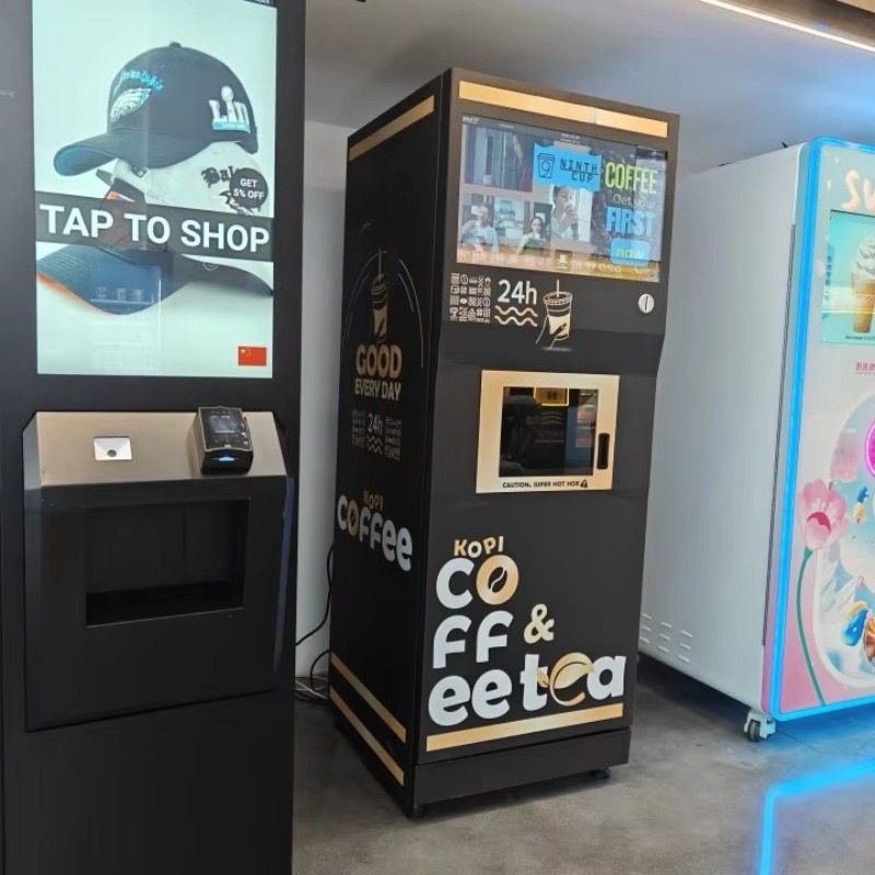 Volledig automatische kleine k - Vending Machine Qr Code recensie en prijs