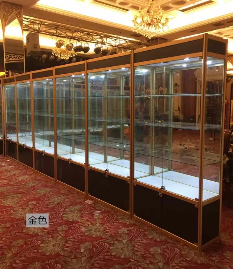 Boetiek Winkelcentrum Glazen V - Glass Cabinet Display recensie en prijs