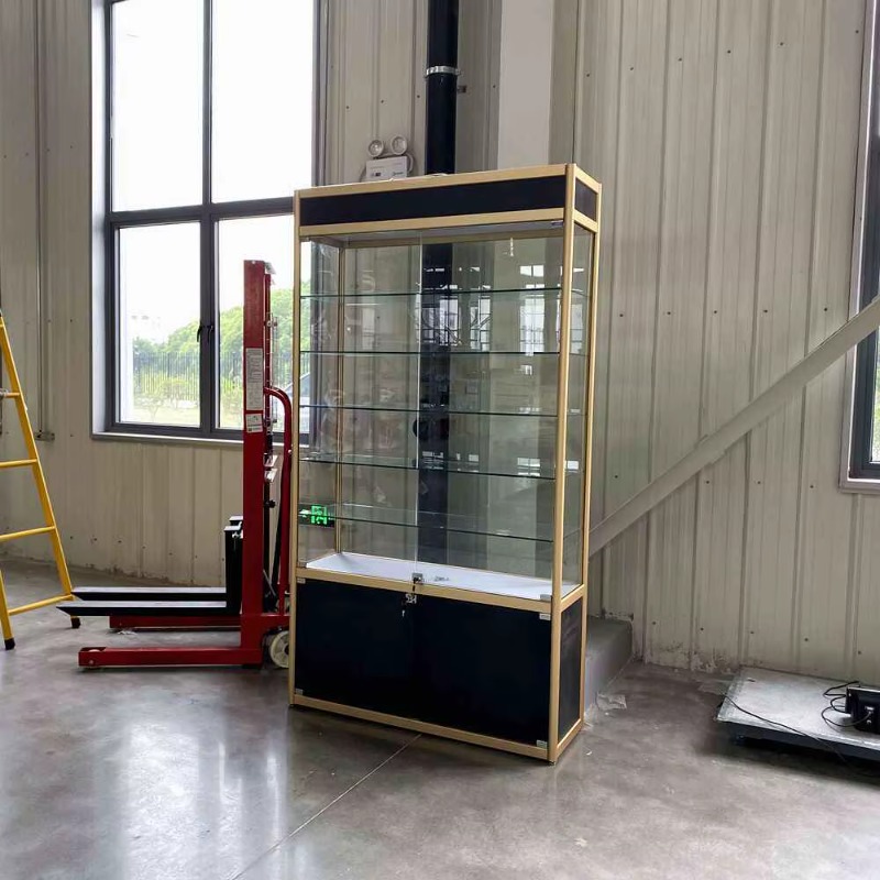 Boetiek Winkelcentrum Glazen V - Glass Cabinet Display recensie en prijs