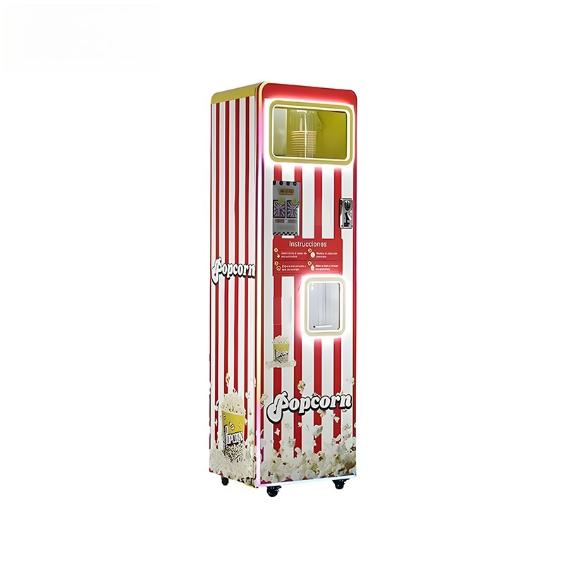 Automatische popcornverkoopaut - Popcorn Vending Machine recensie en prijs
