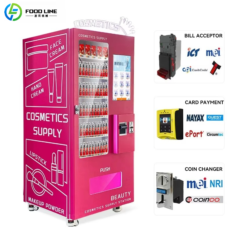 Aangepaste Tech Cosmetica Make - Vending Machine Qr Code recensie en prijs