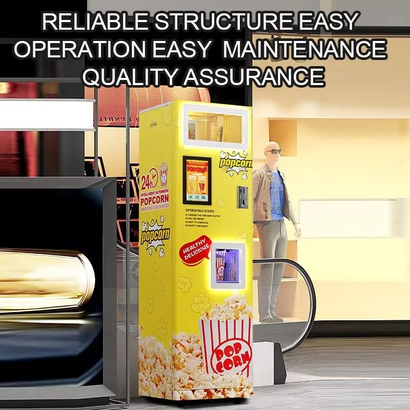 Geavanceerde volautomatische p - Popcorn Vending Machine recensie en prijs