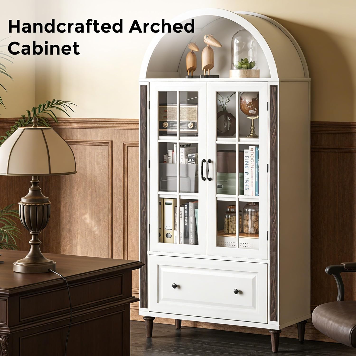 71” handgemaakte gebogen boeke - Glass Cabinet Display recensie en prijs