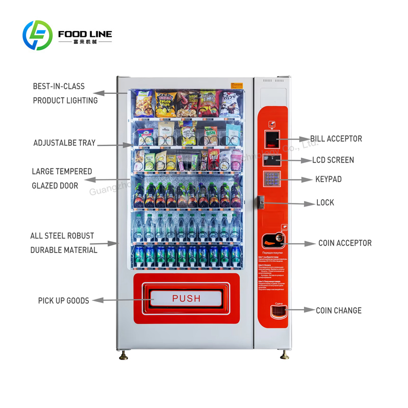 FL Aangepaste Zelfbedieningsau - Vending Machine Qr Code recensie en prijs