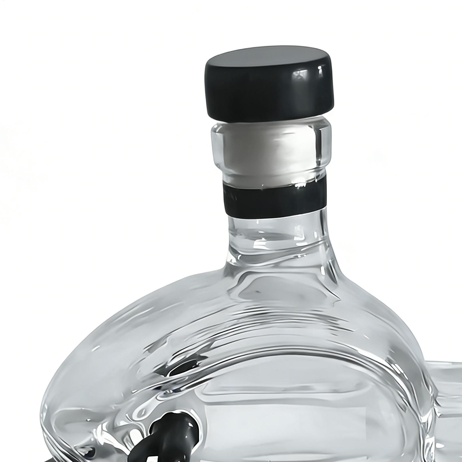 Glazen whiskyfles 300 ml motor - Glass Cabinet Display recensie en prijs
