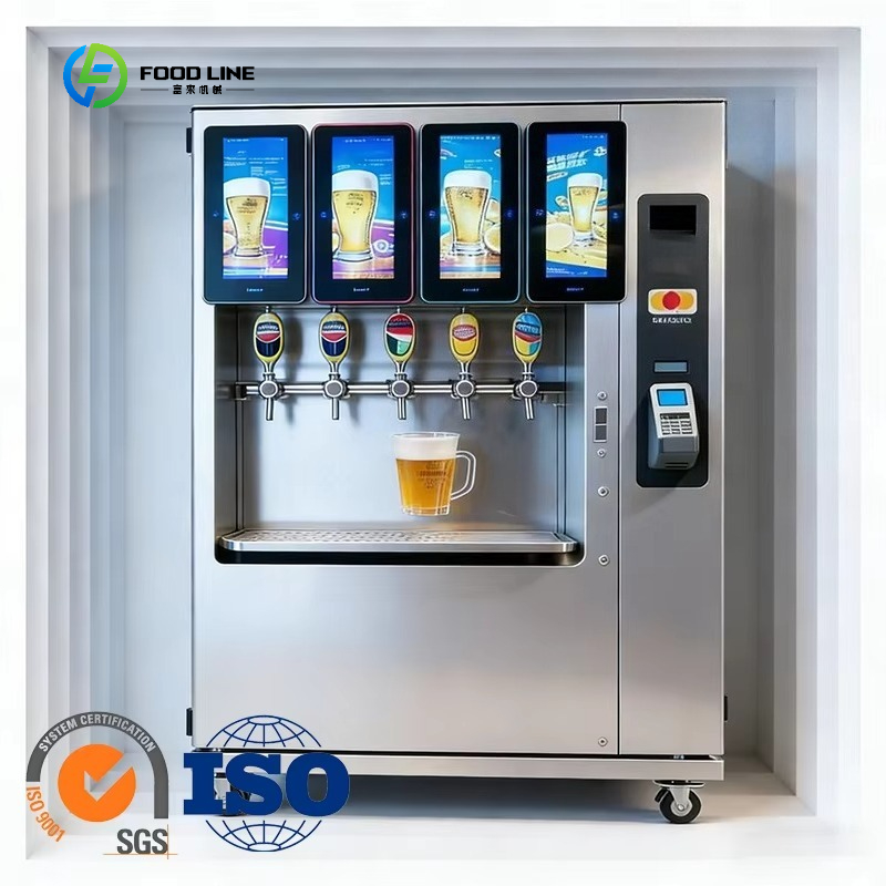 Zelfbedieningsautomaat voor me - Popcorn Vending Machine recensie en prijs