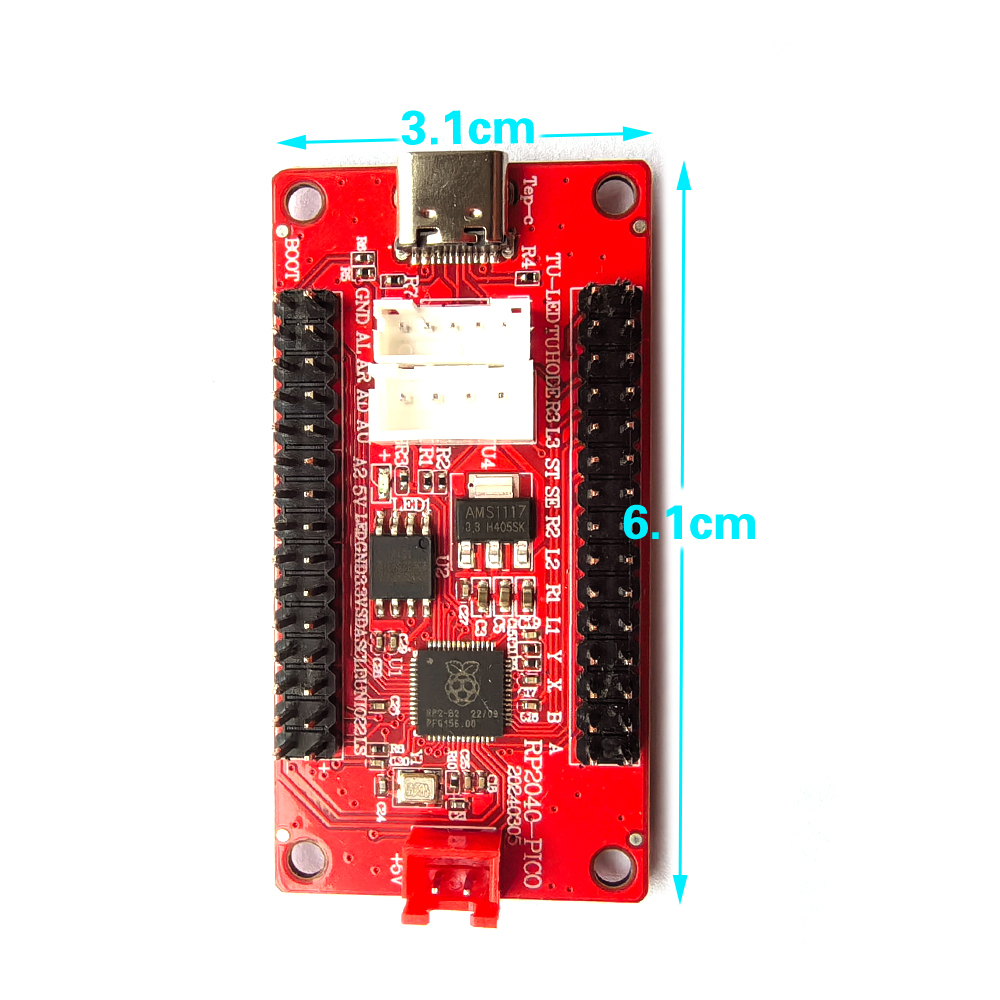 Raspberry Pi Pico Nul Vertragi - Joystick Arcade Parts recensie en prijs