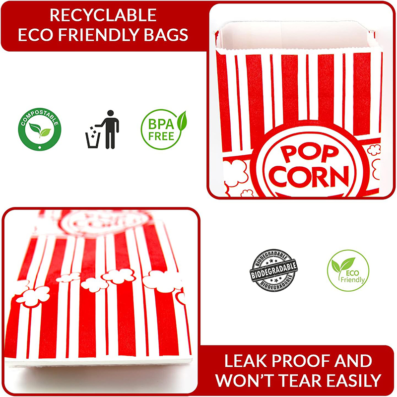 Papieren popcornzakken Pop-hoe - Popcorn Vending Machine recensie en prijs