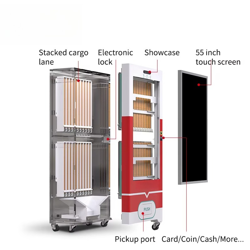 Aanpasbare buitenautomaten met - Vending Machine Qr Code recensie en prijs