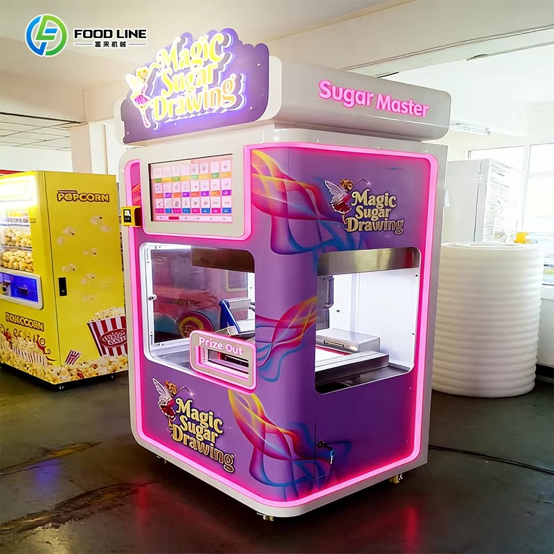 Aangepaste slimme AI-suikerkun - Popcorn Vending Machine recensie en prijs
